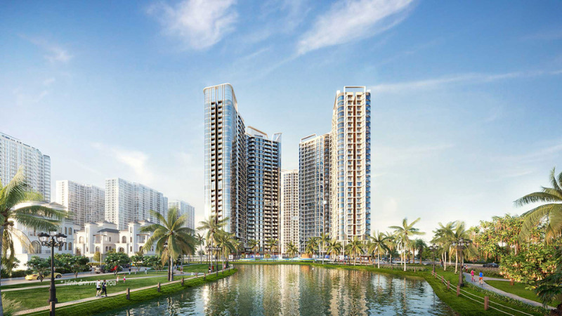 Phối cảnh: Căn hộ chung cư Vinhomes Hóc Môn