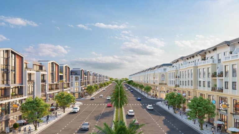 Nhà liền kề Vin Hóc Môn