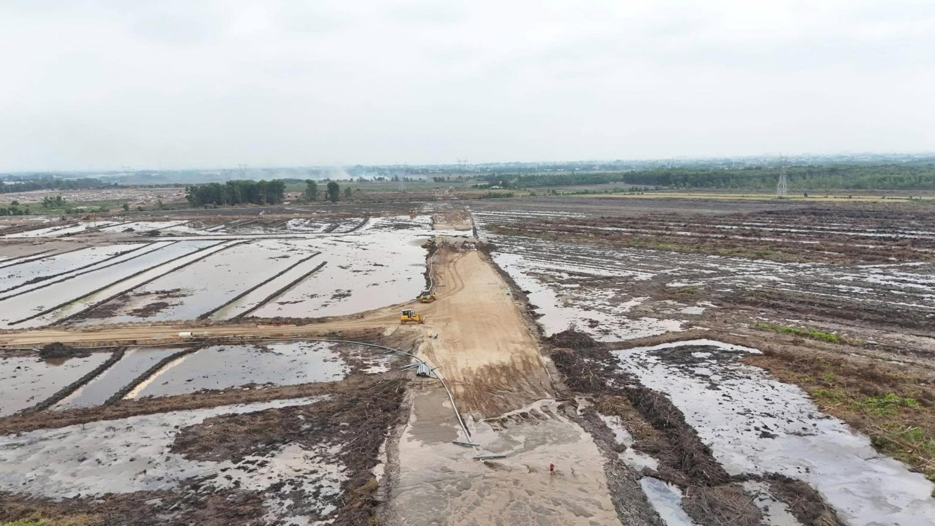 Tiến độ thực tế Vinhomes Hóc Môn