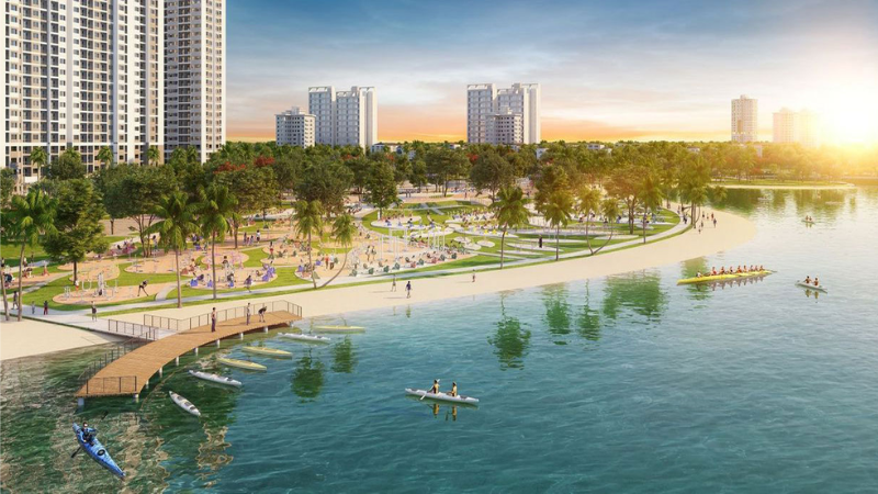 Phối cảnh: Tiện ích Vinhomes Hóc Môn